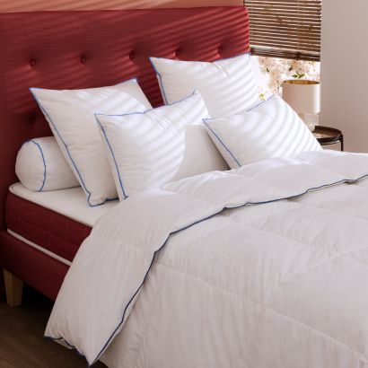 Oreiller moelleux duvet de canard anti-allergènes Someo
