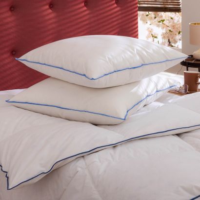 Lot de 2 oreillers moelleux duvet de canard Someo