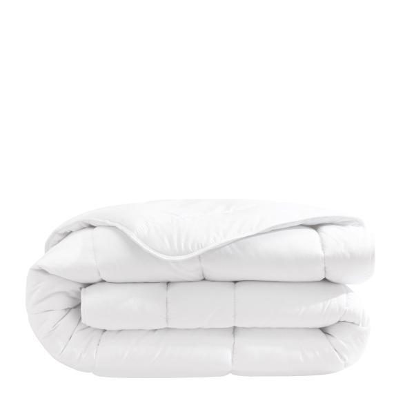 Couette mi-saison éco naturelle enveloppe coton bio 350g Someo