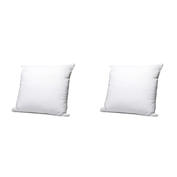 Lot de 2 oreillers éco naturels moelleux enveloppe coton bio Someo