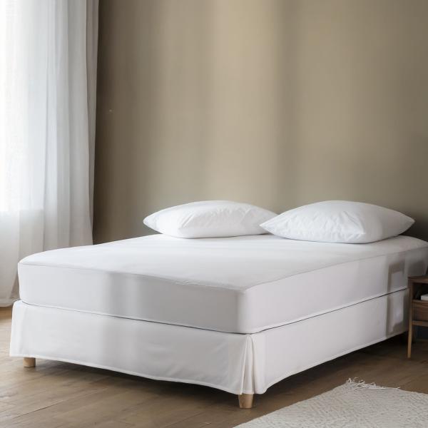 Pack protège matelas et protège oreillers 100% coton anti-acariens - SOMEO DAS