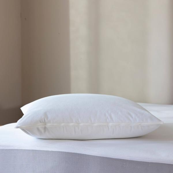 Pack protège matelas et protège oreillers molleton imperméable 100% coton bio SOMEO DAS